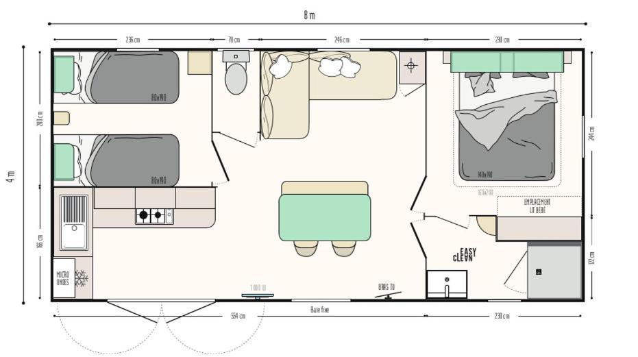 Camping Oaki Mesnard-la-Barotiere Room photo